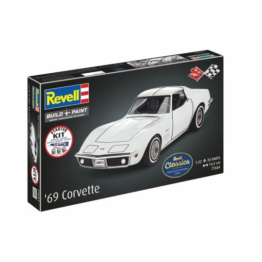 Starter Kit Corvette C3, 1/32 - Revell 77684 Starter Kit Corvette C3, 1/32 - Revell 77684