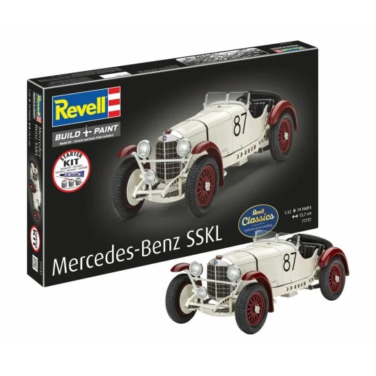 Starter Kit Mercedes-Benz SSKL, 1/32 - Revell 77737