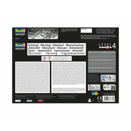 Starter Kit Mercedes-Benz SSKL, 1/32 - Revell 77737