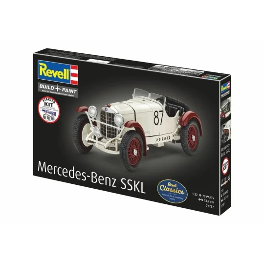 Starter Kit Mercedes-Benz SSKL, 1/32 - Revell 77737