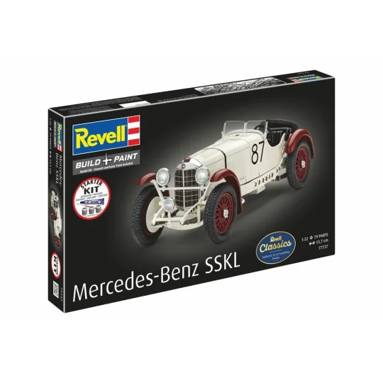 Starter Kit Mercedes-Benz SSKL, 1/32 - Revell 77737