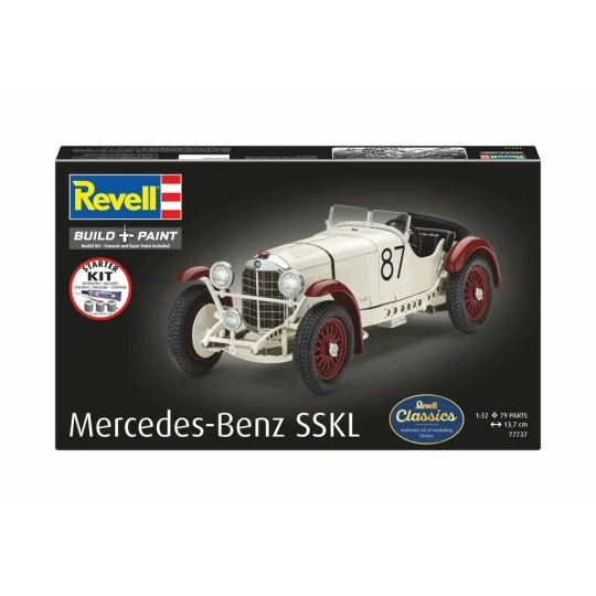 Starter Kit Mercedes-Benz SSKL, 1/32 - Revell 77737