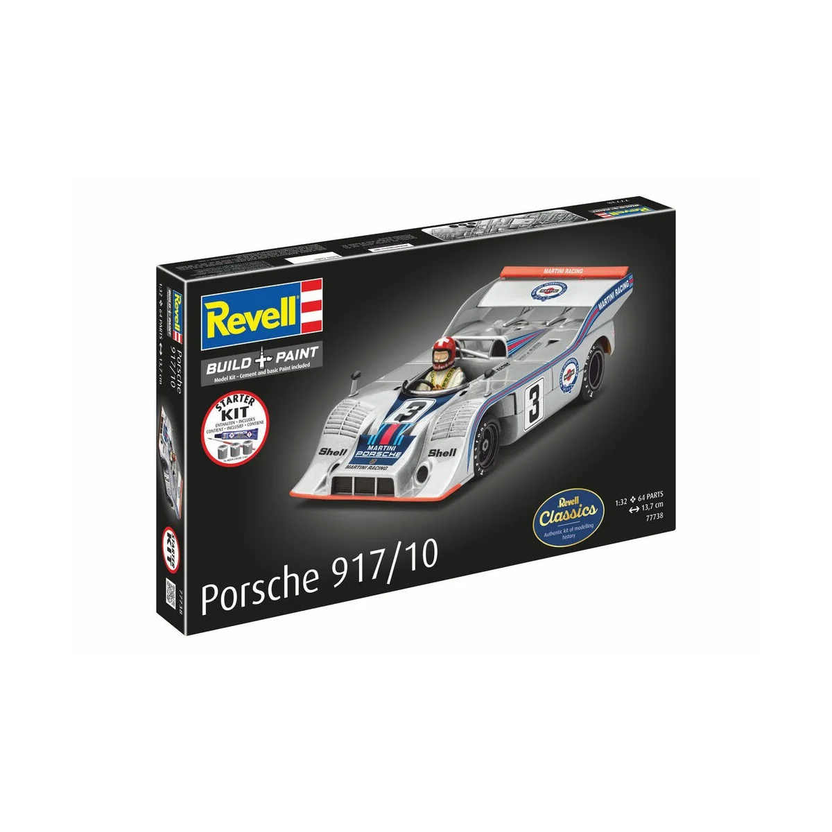 Starter Kit Porsche 917/10, 1/32 - Revell 77738