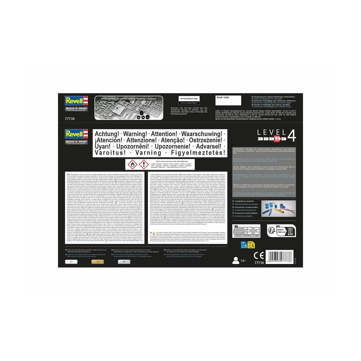 Starter Kit Porsche 917/10, 1/32 - Revell 77738