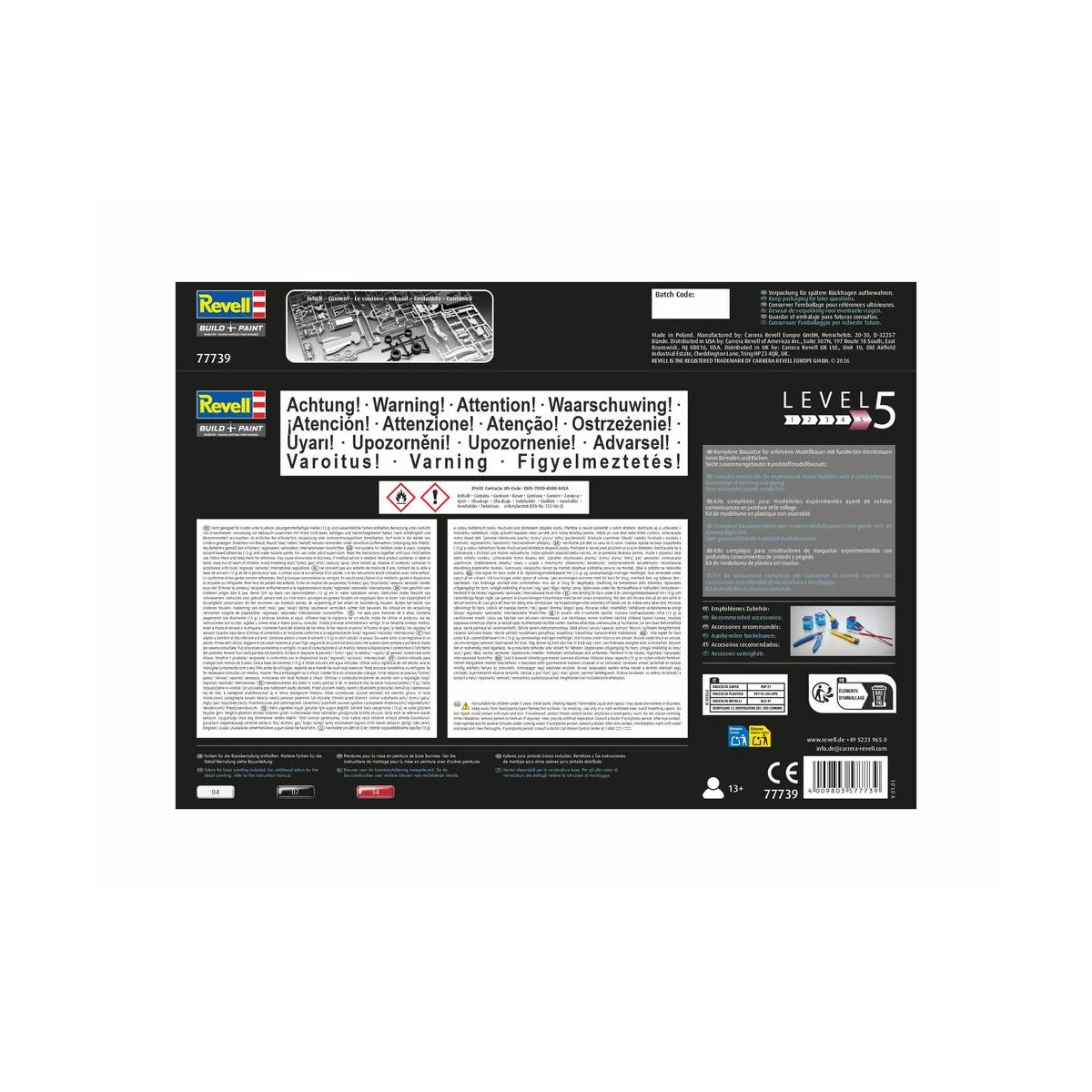 Starter Kit Surtees TS16/03, 1/32 - Revell 77739