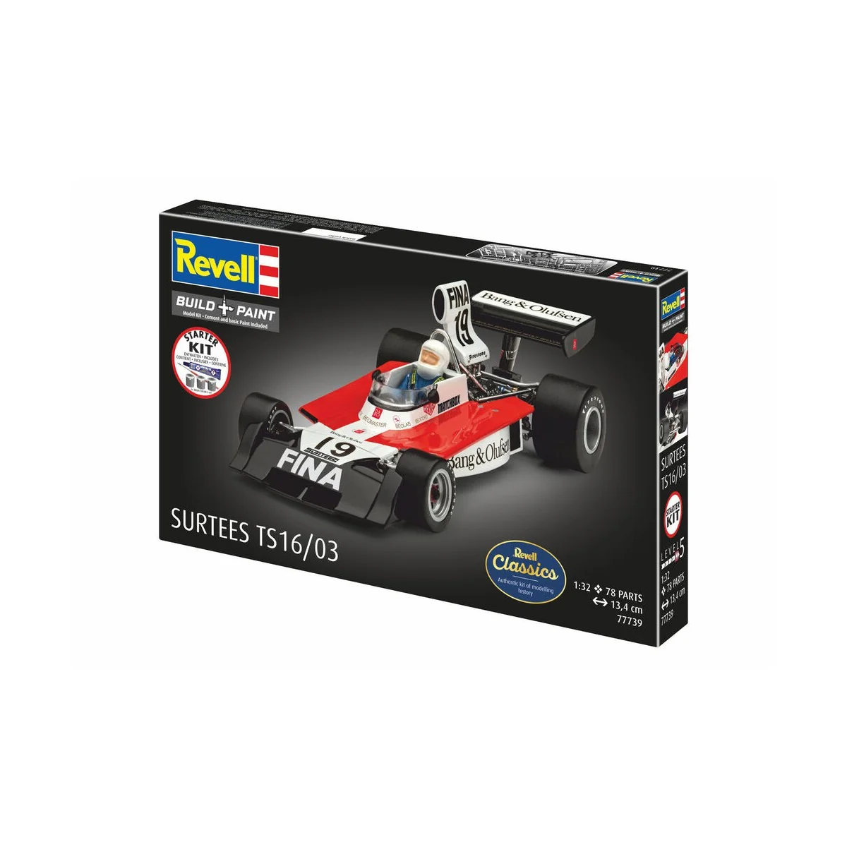 Starter Kit Surtees TS16/03, 1/32 - Revell 77739