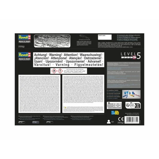 Starter Kit Jaguar SS 100, 1/32 - Revell 77752 Starter Kit Jaguar SS 100, 1/32 - Revell 77752