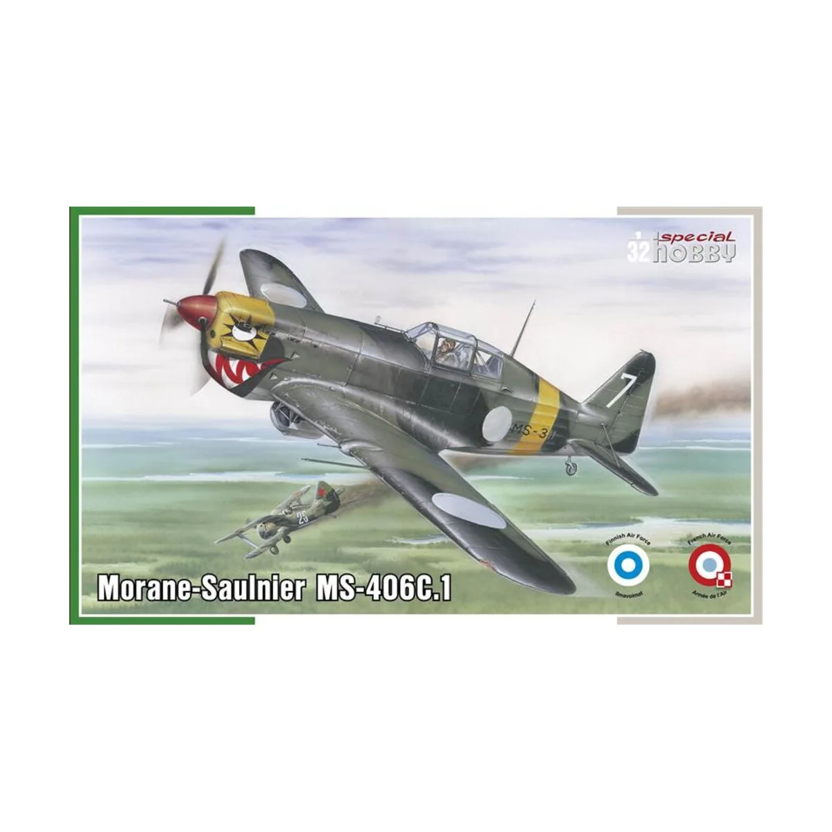 Morane-Saulnier MS-406C.1 HI-TECH, 1/32 - Special Hobby 100-SH32019 Morane-Saulnier MS-406C.1 HI-TECH, 1/32 - Special Hobby 100-SH32019