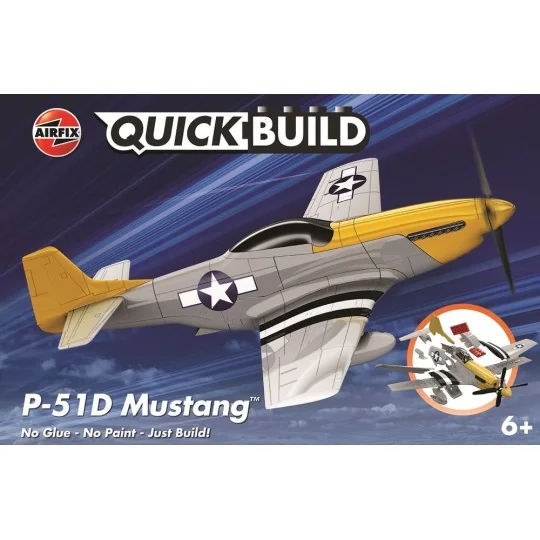 QUICKBUILD P-51D Mustang - Airfix J6016 QUICKBUILD P-51D Mustang - Airfix J6016