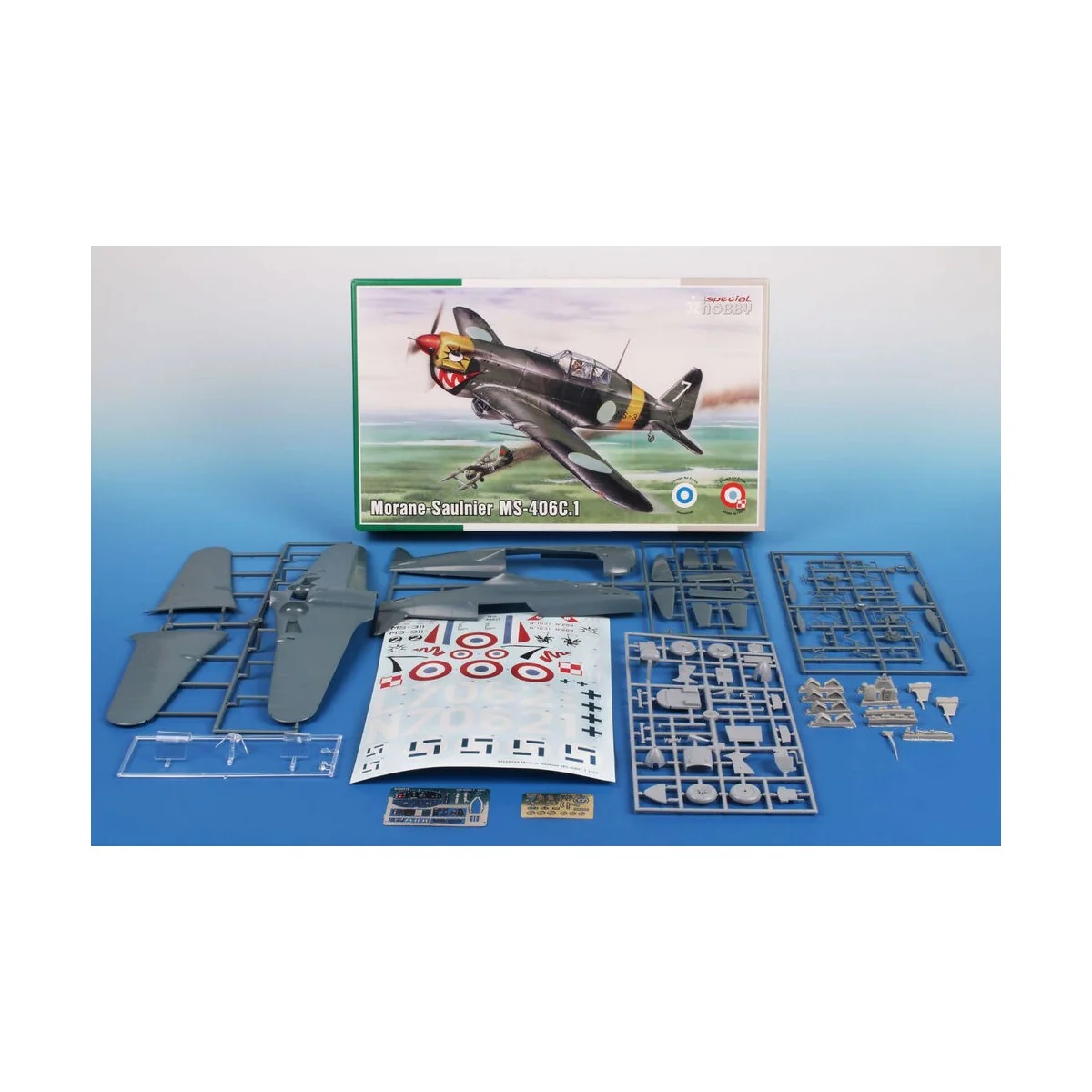 Morane-Saulnier MS-406C.1 HI-TECH, 1/32 - Special Hobby 100-SH32019 Morane-Saulnier MS-406C.1 HI-TECH, 1/32 - Special Hobby 100-SH32019