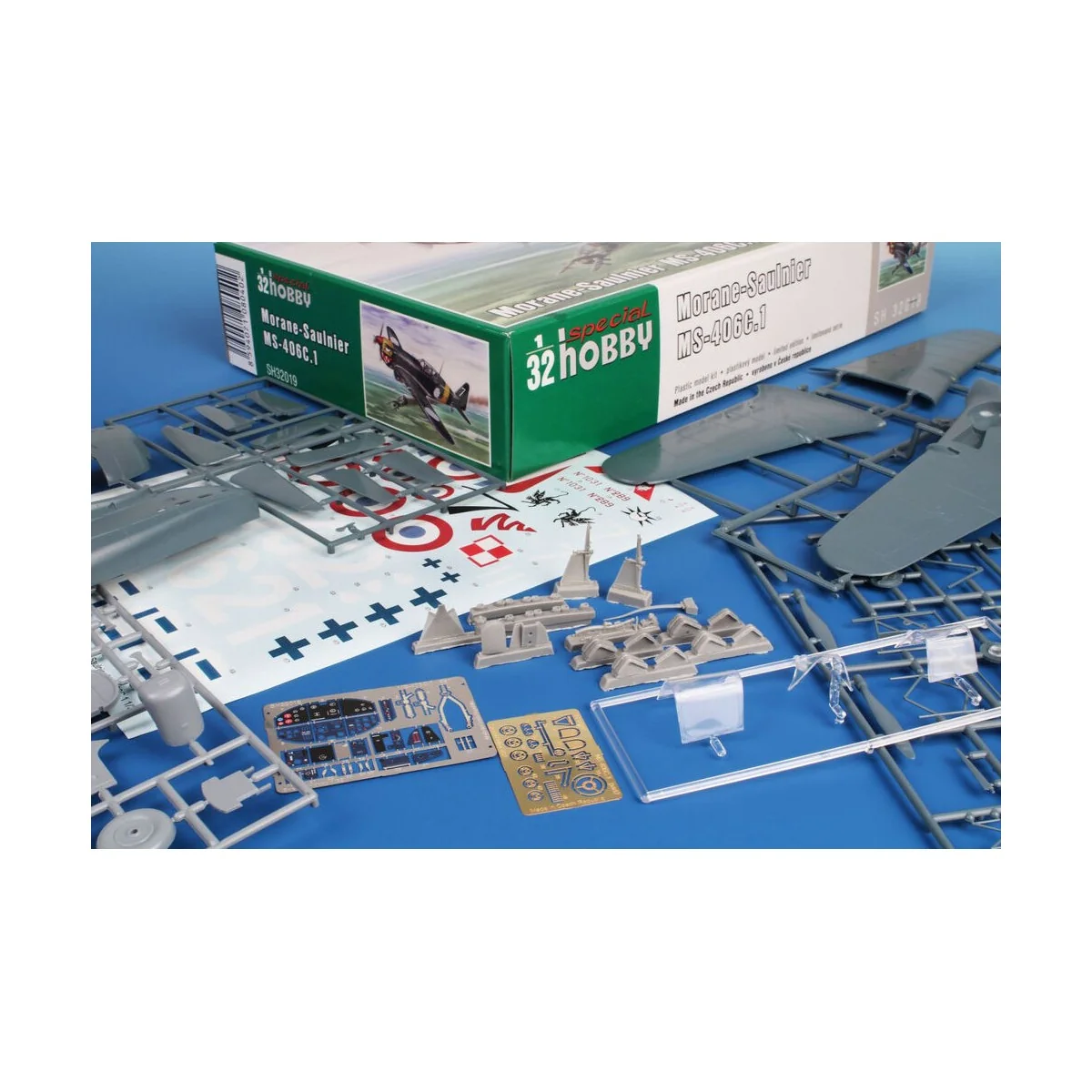 Morane-Saulnier MS-406C.1 HI-TECH, 1/32 - Special Hobby 100-SH32019 Morane-Saulnier MS-406C.1 HI-TECH, 1/32 - Special Hobby 100-SH32019