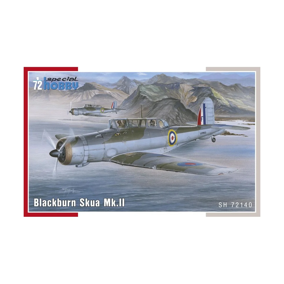 Blackburn Skua Mk.II, 1/72 - Special Hobby 100-SH72140 Blackburn Skua Mk.II, 1/72 - Special Hobby 100-SH72140