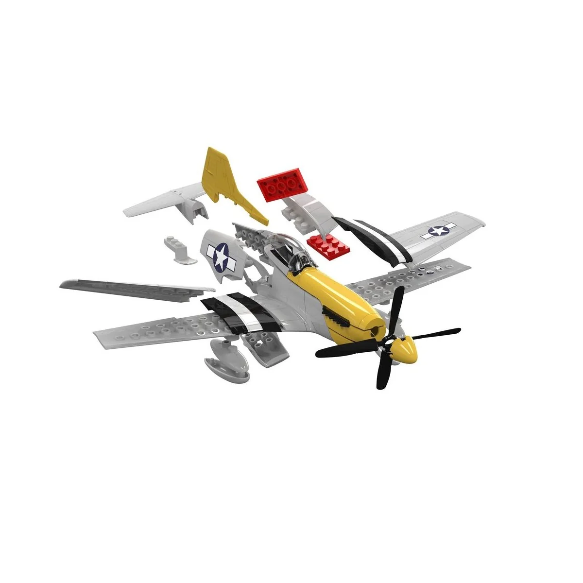 QUICKBUILD P-51D Mustang - Airfix J6016 QUICKBUILD P-51D Mustang - Airfix J6016