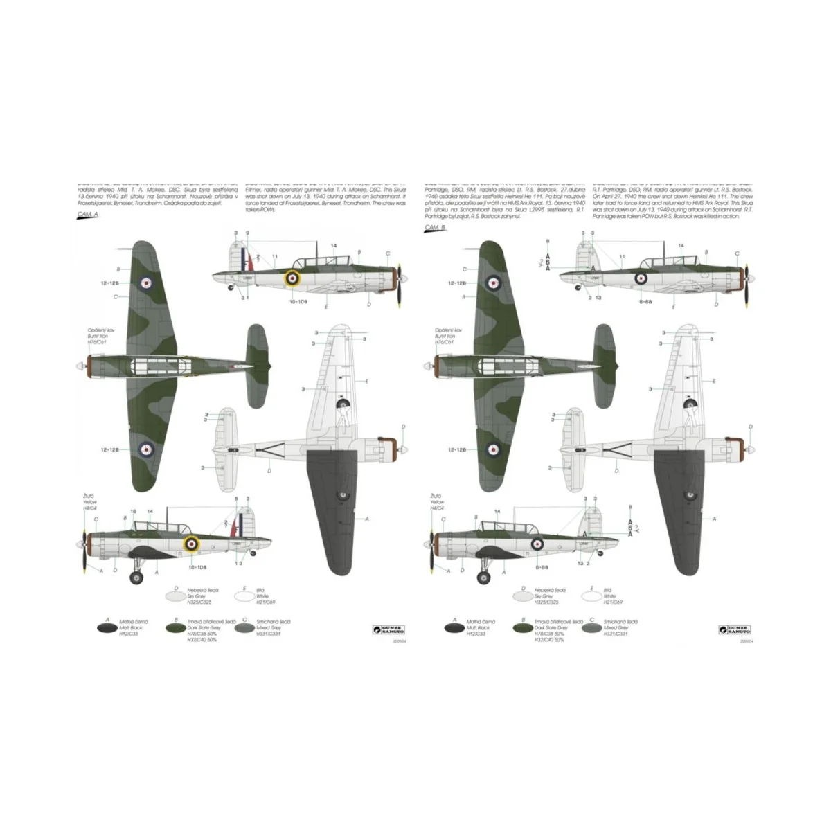 Blackburn Skua Mk.II, 1/72 - Special Hobby 100-SH72140 Blackburn Skua Mk.II, 1/72 - Special Hobby 100-SH72140