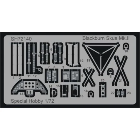 Blackburn Skua Mk.II, 1/72 - Special Hobby 100-SH72140 Blackburn Skua Mk.II, 1/72 - Special Hobby 100-SH72140