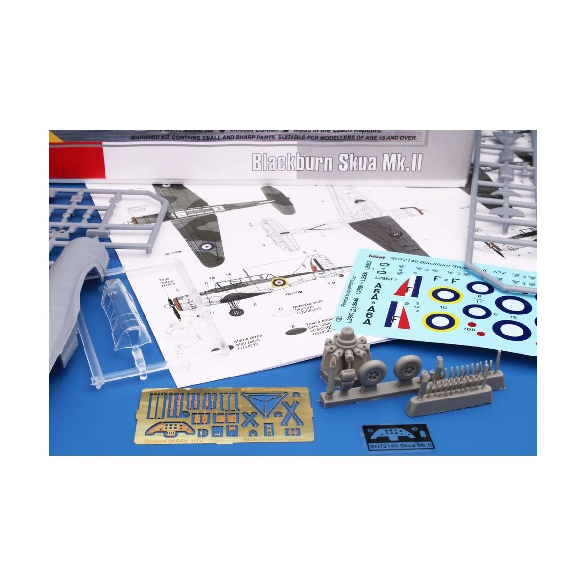 Blackburn Skua Mk.II, 1/72 - Special Hobby 100-SH72140 Blackburn Skua Mk.II, 1/72 - Special Hobby 100-SH72140
