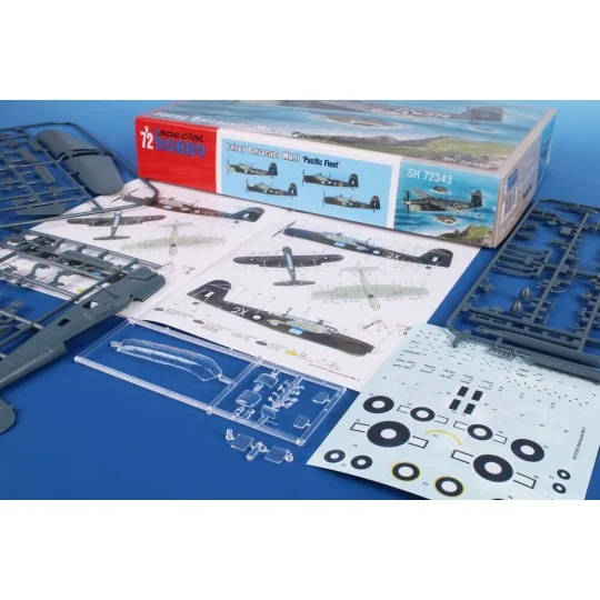 Fairey Barracuda Mk.II 'Pacific Fleet', 1/72 - Special Hobby 100-SH... Fairey Barracuda Mk.II 'Pacific Fleet', 1/72 - Special Hobby 100-SH...