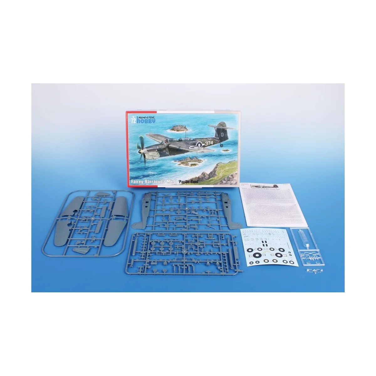 Fairey Barracuda Mk.II 'Pacific Fleet', 1/72 - Special Hobby 100-SH... Fairey Barracuda Mk.II 'Pacific Fleet', 1/72 - Special Hobby 100-SH...