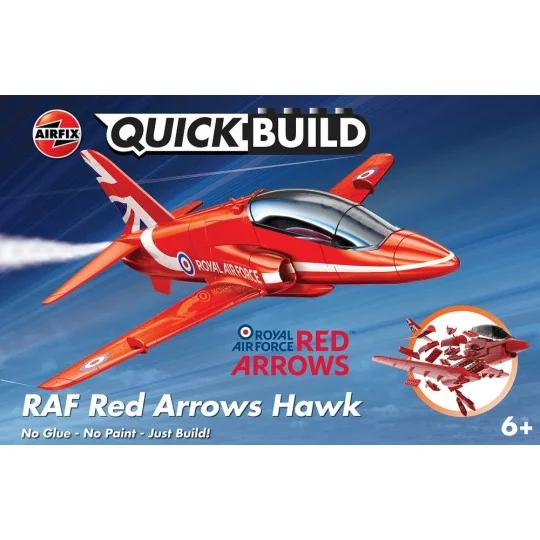 QUICKBUILD Red Arrows Hawk - Airfix J6018 QUICKBUILD Red Arrows Hawk - Airfix J6018