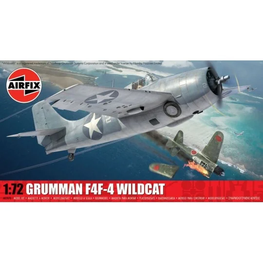 Grumman F4F-4 Wildcat, 1/72 - Airfix A02070
