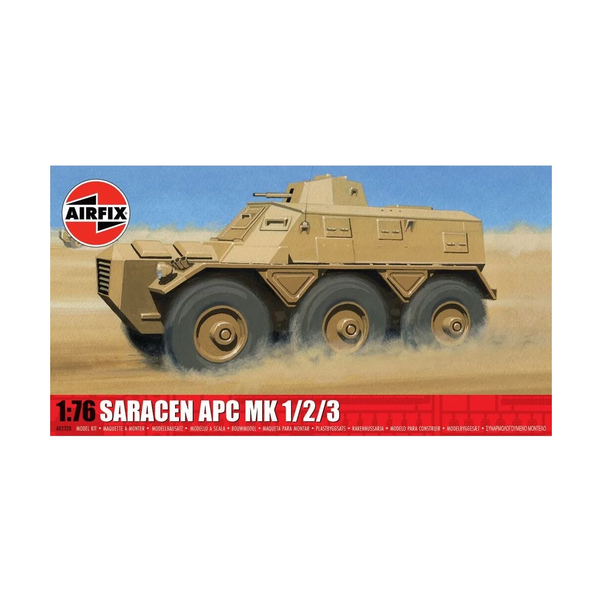 Saracen APC Mk 1/2/3, 1/76 - Airfix A02328