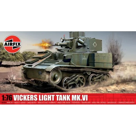 Vickers Light Tank, 1/76 - Airfix A02330 Vickers Light Tank, 1/76 - Airfix A02330