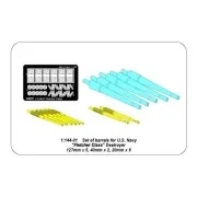 barrels for US Fletcher Clas Destroyer - Aber Models RE1:144 -01