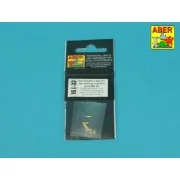 Set of barrel's tips for two German machine guns MG 42, 1/16 - Aber... Set of barrel's tips for two German machine guns MG 42, 1/16 - Aber...
