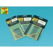Residence Fence Elements - type B, 1/35 - Aber Models 35 DES-B Residence Fence Elements - type B, 1/35 - Aber Models 35 DES-B