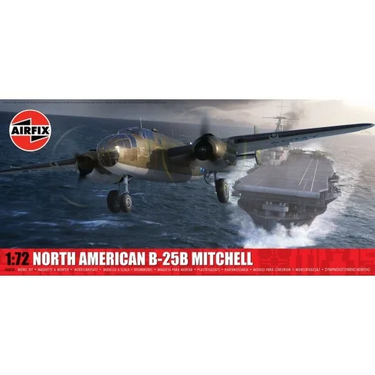 North American B-25B Mitchell, 1/72 - Airfix A06020