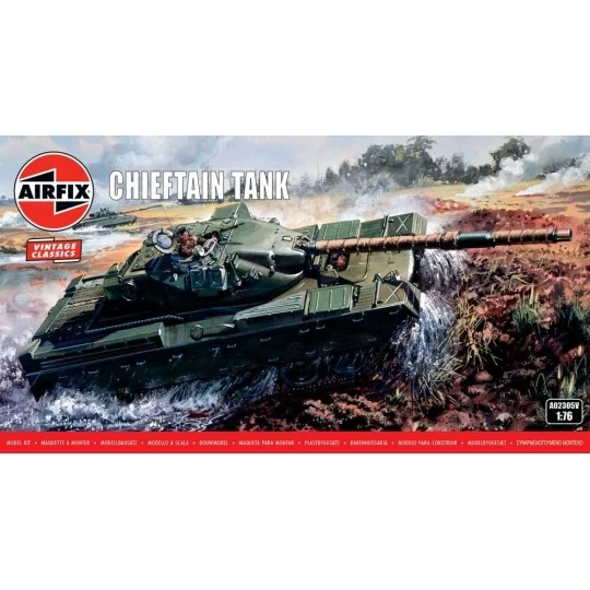 Chieftain Tank, 1/76 - Airfix A02305V Chieftain Tank, 1/76 - Airfix A02305V