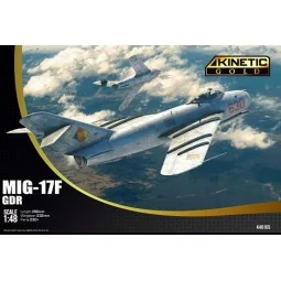 MIG-17F GDR, 1/48 - KINETIC K48165