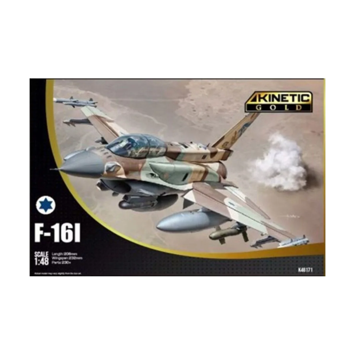 F-16I SUFA, 1/48 - KINETIC K48171 F-16I SUFA, 1/48 - KINETIC K48171