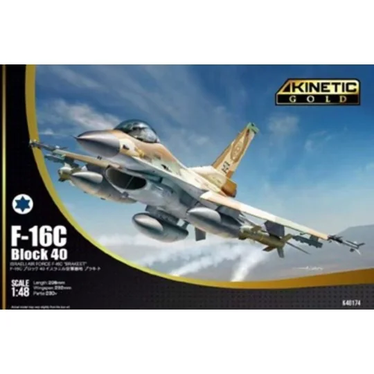 F-16C IAF Block 40, 1/48 - KINETIC K48174 F-16C IAF Block 40, 1/48 - KINETIC K48174