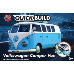 QUICKBUILD VW Camper Van - Blue - Airfix J6024
