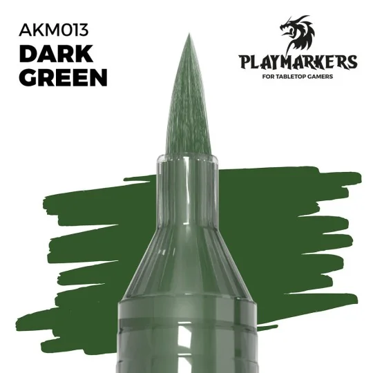 Playmarker Dark Green - AK Interactive AKM013 Playmarker Dark Green - AK Interactive AKM013