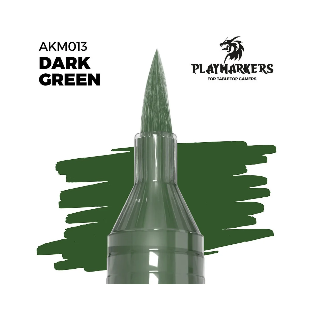 Playmarker Dark Green - AK Interactive AKM013 Playmarker Dark Green - AK Interactive AKM013