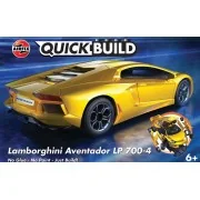 QUICKBUILD Lamborghini Aventador - Yellow - Airfix J6026 QUICKBUILD Lamborghini Aventador - Yellow - Airfix J6026
