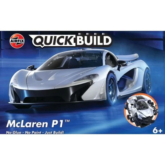 QUICKBUILD McLaren P1 - White - Airfix J6028