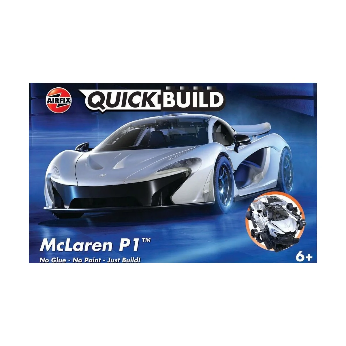 QUICKBUILD McLaren P1 - White - Airfix J6028
