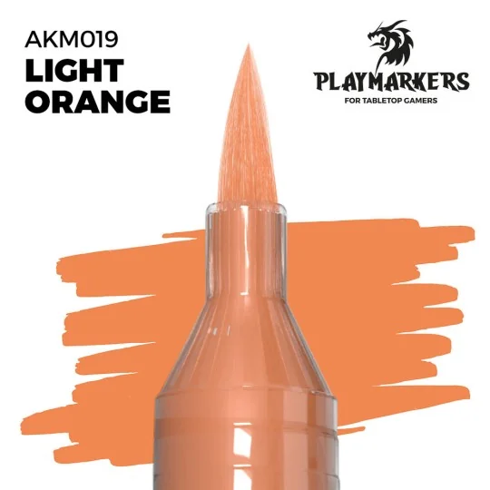 Playmarker Light Orange - AK Interactive AKM019 Playmarker Light Orange - AK Interactive AKM019