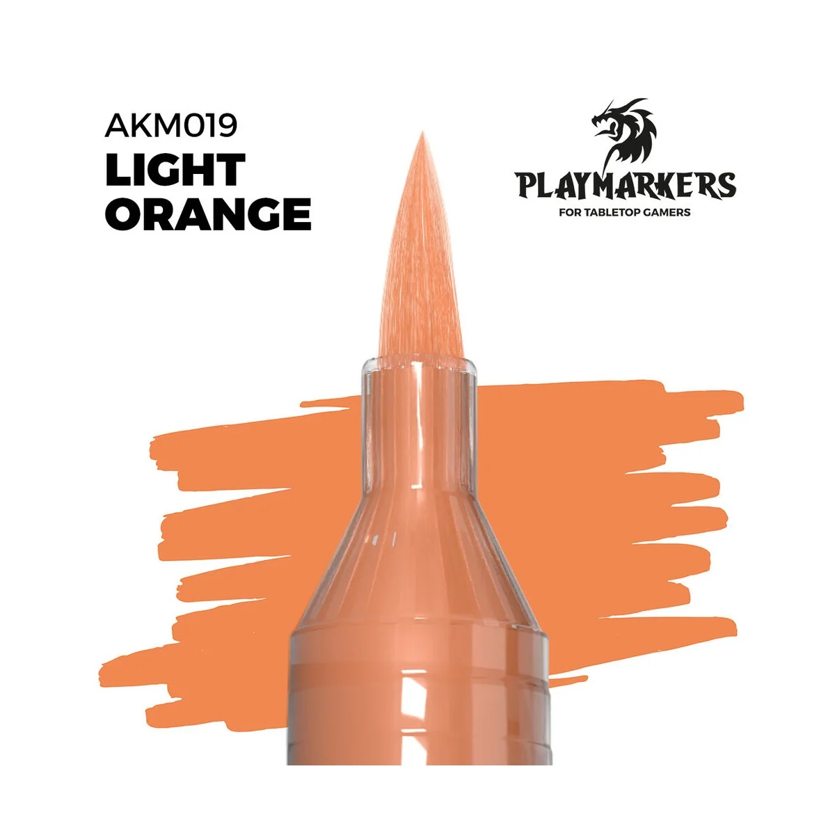 Playmarker Light Orange - AK Interactive AKM019 Playmarker Light Orange - AK Interactive AKM019
