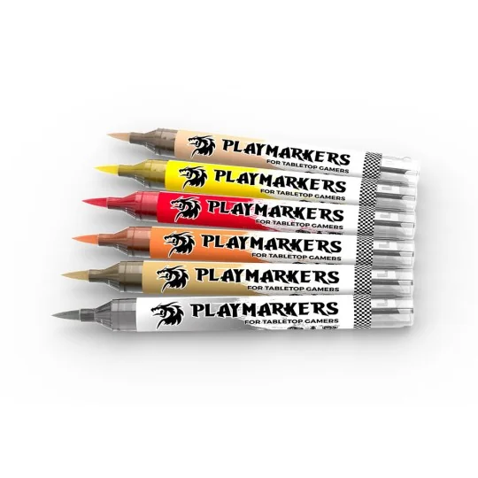 PLAYMARKERS SET - HEROES (6 ref.) - AK Interactive AKM101 PLAYMARKERS SET - HEROES (6 ref.) - AK Interactive AKM101