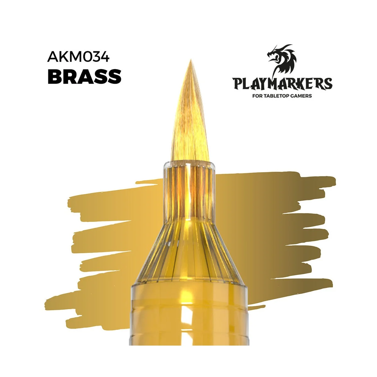 Playmarker Brass - AK Interactive AKM034 Playmarker Brass - AK Interactive AKM034