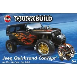 QUICKBUILD Jeep 'Quicksand' Concept - Airfix J6038
