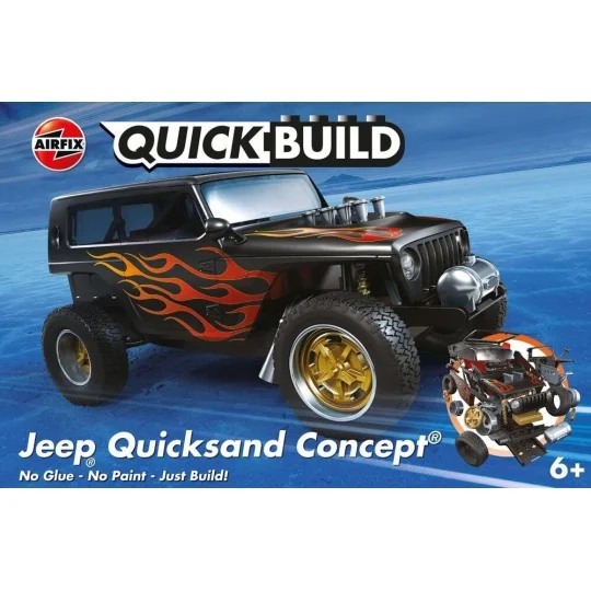 QUICKBUILD Jeep 'Quicksand' Concept - Airfix J6038