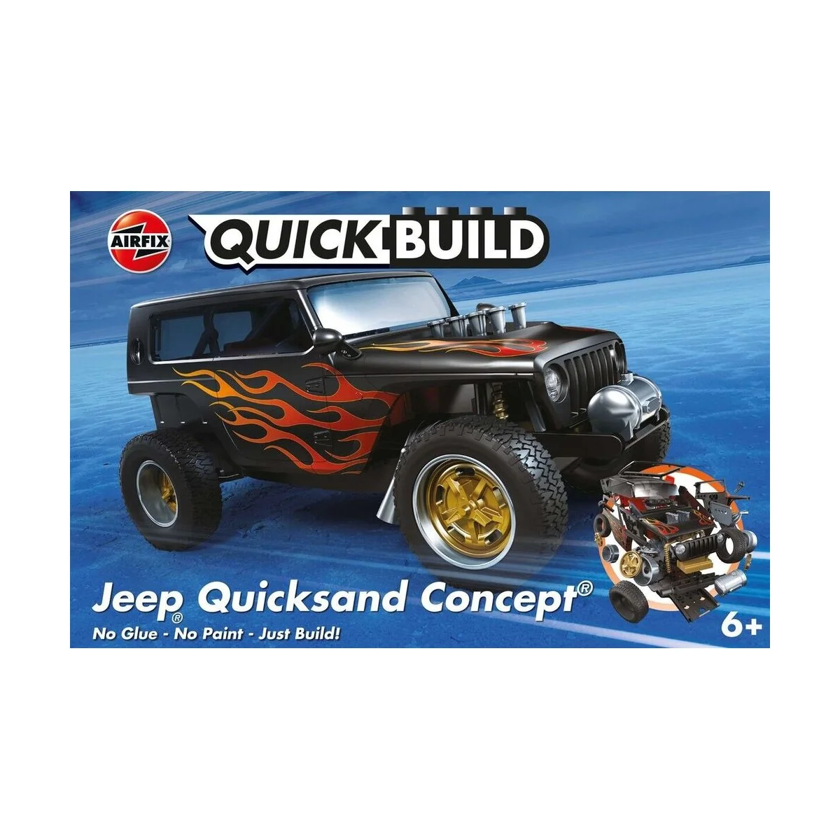 QUICKBUILD Jeep 'Quicksand' Concept - Airfix J6038