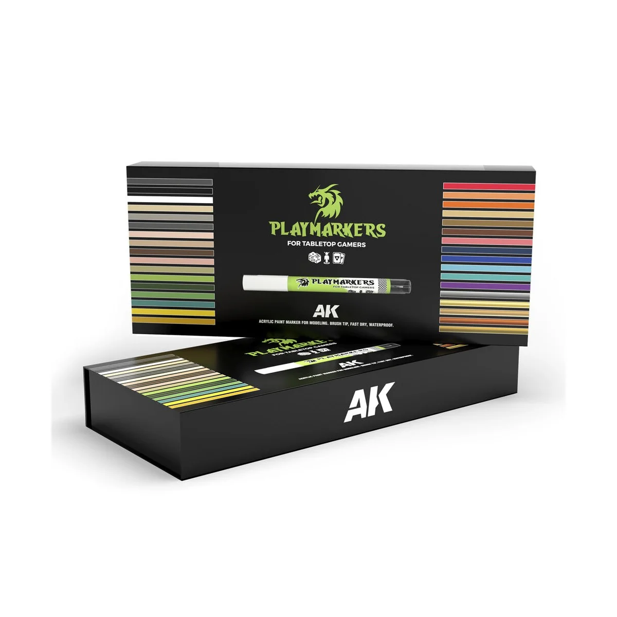 SPECIAL BOX AK PLAYMARKERS - Full Range 34 Playmarkers - AK Interac... SPECIAL BOX AK PLAYMARKERS - Full Range 34 Playmarkers - AK Interac...
