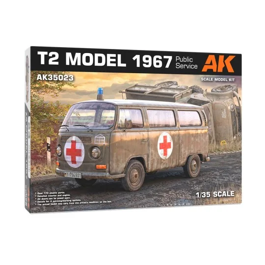 T2 MODEL 1967 Public Service, 1/35 - AK Interactive AK35023
