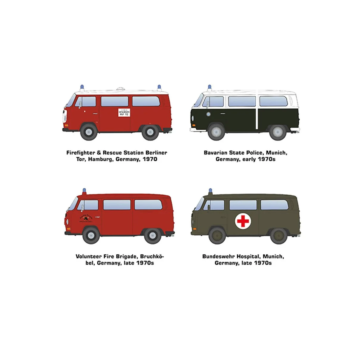 T2 MODEL 1967 Public Service, 1/35 - AK Interactive AK35023